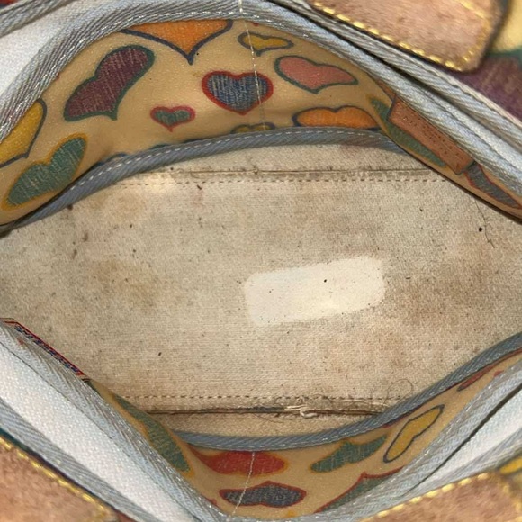 Dooney & Bourke Colorful Heart Satchel